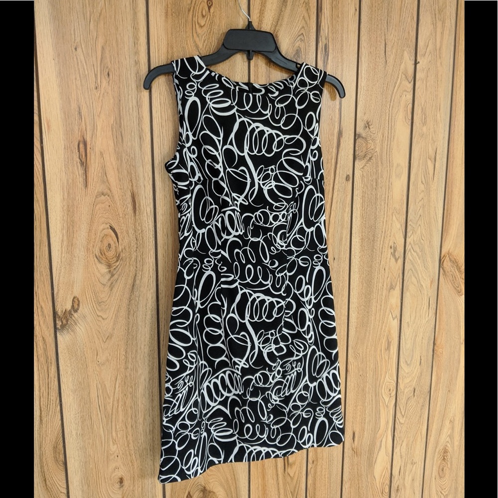 Dressbarn Black and White Dress